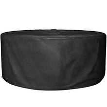 Fodera per mobili da Giardino Rotonda 150x110cm, Copertura per Tavolo Circolare per Patio, Copertura per Tavolo da Pranzo per Patio Esterno 420D Resistente Tessuto Oxford impermeab