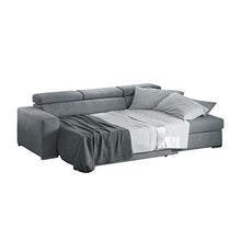 Casarreda Store Divano Letto angolare Ancona con Chaise Longue Contenitore DX/SX