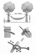 A Better Screw Sistema di Fissaggio per Amaca in Acciaio Inox Spazzolato (Mimetico)