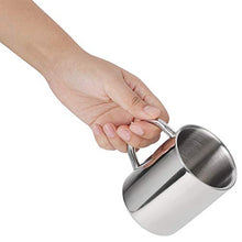 Tazza da caffè, tazza da caffè a doppia parete riutilizzabile infrangibile in acciaio inossidabile, per viaggi di casa