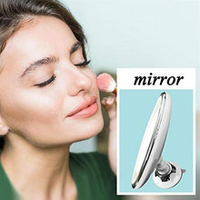 XCAYBH - Specchio da trucco rotante a 360 gradi per bagno, con ventosa