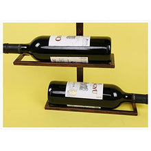 MoDi Wine Rack/Retro battuto Europea Ferro Wine Rack Hanging Hanging Governo del Vino di Vetro/Wine Rack Parete Bar Rack (Color : B1, Size : 35 * 45cm)