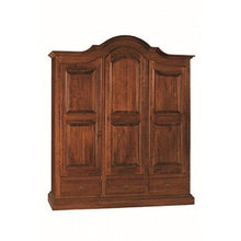 Estea Mobili - ARMADIO LEGNO MASSELLO ARTE POVERA 3 ANTE - codluis 249 - 249F
