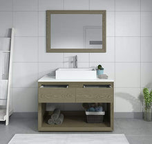 Badplaats B.V. Mobili da Bagno Atlas 110 cm Marrone - Armadio mobiletto lavabo Mobili Armadietto