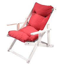 HOUSE COLLECTION HSC1388 Poltrona Comodone, Bianco/Rosso