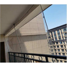 LSXIAO Copertura Antipioggia, Telo Trasparente, Robusto 0,3mm Plastica Impermeabile Parabrezza con Occhiello Adatto per Balcone, Serra, Guscio del Portico (Size : 1.65x2.50m)