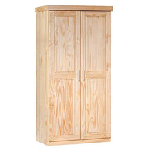 Esidra McAllen Armadio 2 Ante, Pino, Naturale, 95x55x190 cm