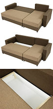 Mirjan24 - Divano angolare in finissimo tessuto, 05/Lux 06, 237 x 130 x 85 cm