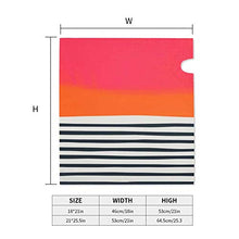 Sunset Ripples - Copertura magnetica per cassetta postale, design unico, per giardino, cortile, dimensioni standard, 53 x 45 cm