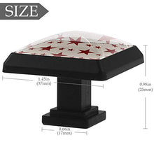 Stella patriottica 3 PCS Pomelli per Porta, Pomolo per Mobile, Pomelli per Mobili con Viti, Maniglia per Armadietto, Pomelli per Porta, Pomelli per Cassetti per Porta, Armadio, Cassetto e Credenza