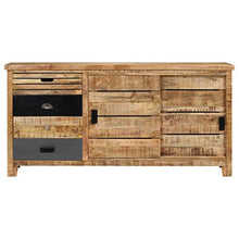 FAMIROSA Credenza in Legno Massello di Mango 160x40x80 cm