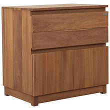 Teako Design Credenza Carmelo, resistente alle intemperie, 90 cm, mobili da giardino, resistente alle intemperie