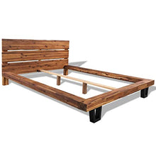 SKM Giroletto in Legno Massello di Acacia 180x200 cm (38kg)