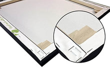 Kunstst-discounter A06172 - Stampa su telaio, soggetto: donna bianca, 100 x 100 cm