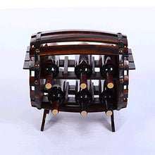 HTDZDX Wine Rack Moda Creativa Solido Wine Rack Legno Home Legno Wine Rack Rack Birra