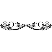T-MK371 - Adesivi per testiera del letto, 32 x 180 cm, colore: Nero