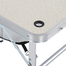 Omabeta - Tavolo pieghevole per esterni, installazione rapida, per barbecue, per esterni