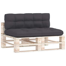 Buyounger Cuscini per Divano su Pallet 2 pz Antracite