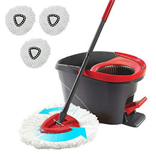 SSAYY Spray Mop 3 Testine di Ricambio Facili da Pulire Scopa E Riempi di Nuovo La Scopa