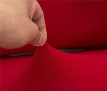 Cornasee copridivano Elasticizzato 3 posti,Fodera per Divano con Corda Fissa,Rosso - Arredi Casa