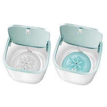 MERIGLARE 2X Rondelle Portatili per Lavatrice 18W Spazzole per Trucco USB Calze da Viaggio