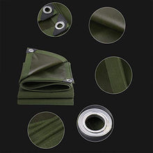 Telone Verde Resistente Impermeabile Telone Resistente, Tela Cerata Impermeabile E Resistente allo Strappo Resistente con Occhielli per Mobili da Giardino, Piscina, Auto, Camion (Size : 6 * 6M)