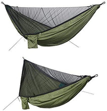 WMYATING Hammock Camping Hammock Mosquito Net e Amaca Baldacchino Portatile Nylon Hammock Amaca Pioggia Voli per Alberi per Escursioni Camping Survival Viaggio con Il Trasporto
