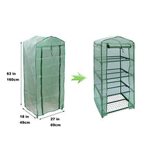HOGAR AMO Coperchio Serra, Impermeabile e Resistenza al Vento e Portatile Robusto Design Perfetto per Interni Esterni Compleanno Regalo di Chrismas (4 Tier Senza Scaffali)