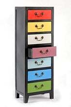 EliteKoopers - Armadietto alto con 7 cassetti per accessori per la casa