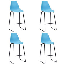 E E-NICES Set da Bar 5 pz in Plastica Blu