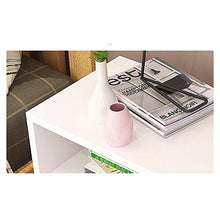 Comodino Comodino Laterale della Camera da Letto del Comodino del Comodino e Piedini di Legno Assemblea Facile e Robusta Adatto a Soggiorno e Camera da Letto (Color : White, Size : One Drawer)