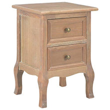 SKM Comodino 2 pz 35x30x49 cm in MDF