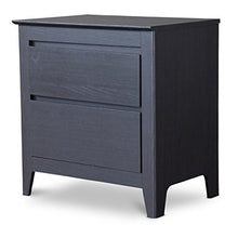 Baxton Studio Wholesale Interiors Carolina - Comodino a 2 cassetti, colore: Marrone