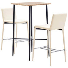 SKM Set da Bar 3 pz in Similpelle Crema E