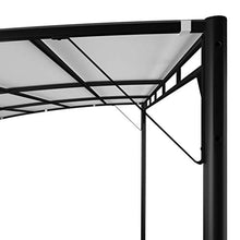 UnfadeMemory Tenda Parasole da Giardino Gazebo da Giardino 4x3x2,25 m Crema