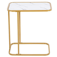Cikonielf - Tavolino da comodino, in stile moderno, per soggiorno, camera da letto, piccoli spazi, decorazione della casa