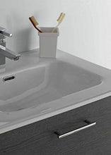 Set Mobile Lavabo Specchio LED Arredo Bagno Moderno Londra70 CERAMICHEMIRANDA-Rovere Asiago