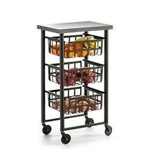 DON HIERRO - Carrello da cucina FIFTY-FIFTY
