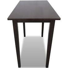 vidaXL Tavolo da Bar in Legno Marrone Tavolino Tavolinetto Cucina Sala Arredo