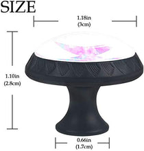 Galassia marmorizzata Rainbow Pink Space Pomelli per Porta Set di 4 Pomelli per Mobili Manopole per Cassetti Cucina Armadio Vetro