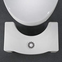 Sgabello da bagno per WC accovacciato, rimedio non invasivo per emorroidi, stitichezza, IBS, flatulenza, gonfiore – allinea il colon per un movimento intestinale completo