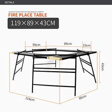 ZDYLM-Y Tavolo da Barbecue Portatile Pieghevole, Tavolo da Picnic Pieghevole Combinato Multifunzionale Impermeabile, metodi di Installazione Multipli