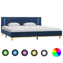 SKM Giroletto con LED Blu in Tessuto 180x200 cm (29.5kg)