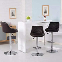 HQLCX 2Pcs Sgabelli da Bar Sgabelli per Il Tempo Libero Sedie Girevoli in Altezza Sedia da Cucina Pneumatica Regolabile,Bianca