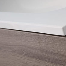 Kiamami Valentina Mobile Bagno con LAVABO 120 CM con CASSETTI in Tartufo | Boston
