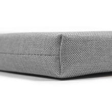Arketicom Sitz, Pack 4 Cuscini per sedie Cucina con Lacci, Cuscino Blu 40x40, Cuscini Quadrati Sfoderabili Made in Italy
