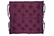 Cuscino trapuntato per panca dondolo altalena elegante e comodo per giardino terazza ampia scelta di colori e dimensioni
