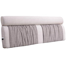 GUOWEI Capezzale Cuscino Testata Letto Parete Cuscino Imbottiti Cuneo Schienale Supporto Larga per Letto con/Senza testiera (Colore : B-Gray, Dimensioni : 120x60x12cm)