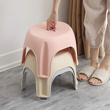 Niduo Bear Poggiapiedi da Bagno Sgabello Antiscivolo Sgabello in plastica 3 Pezzi, sgabelli per Bambini Sgabello impilabile Scarpe da Scarpe,Multi Colored