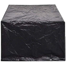 E E-NICES Coperture Arredi Giardino 2pz Polyrattan 8 Occhielli 180x140cm